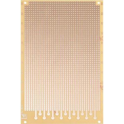 Rademacher WR-Typ 935 Experimenteer printplaat Hardpapier (l x b) 160 mm x 100 mm 35 µm Rastermaat 2.54 mm Inhoud 1 stuk(s)