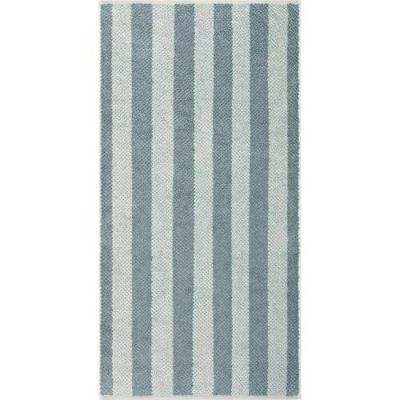 Cawö Cawo Pure Strepen Handdoek 50/100 mystic green