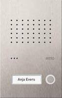 Ritto by Schneider RGE1810125 Deurintercom RVS - thumbnail