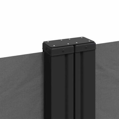 VidaXL Windscherm uittrekbaar 200x600 cm antracietkleurig