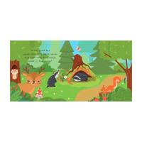 Lantaarn Publishers Kun je mij vinden? in het bos voorleesboek en 20 memokaarten - thumbnail