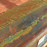 Kast met 4 lades massief gerecycled hout - thumbnail