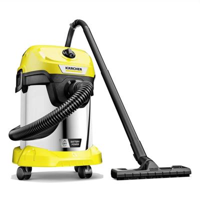 KARCHER WD 3-18 S V-17/20 draadloze water- en stofzuiger - Staal - 17 l - Geel