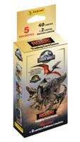 Blister - PANINI - JURASSIC WORLD 4 TCG - 5 tasche - 40 carte - thumbnail
