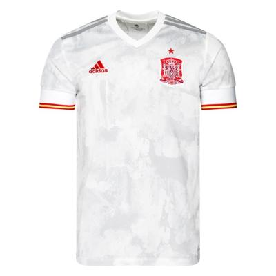 Spanje Shirt Uit Junior 2020-2021 - Maat 140 - Kleur: Wit | Soccerfanshop