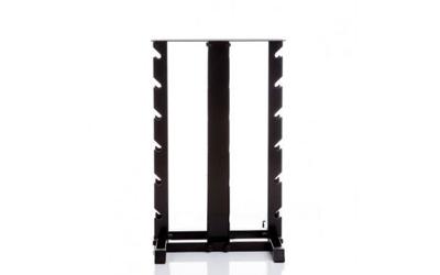 Muscle Power Verticaal Dumbbellrek Heavy Zwart voor 24 dumbbells MP939