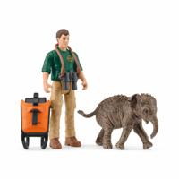 schleich POCKET SETS onderzoeker op excursie 81476 - thumbnail