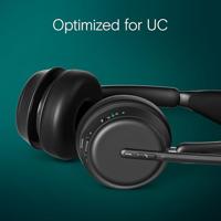 EPOS Impact 1060 On Ear headset Computer Bluetooth Stereo Zwart Headset - thumbnail