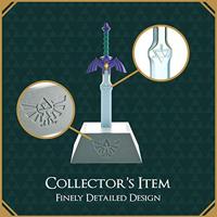 The Legend of Zelda Lamp Master Sword zilvergrijs, schacht meerkleurig, werkt op batterijen of USB, in geschenkdoos. - thumbnail