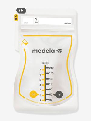 Bewaarzakjes voor moedermelk X25 MEDELA doorzichtig Bewaarzakjes voor moedermelk X25 MEDELA doorzichtig
