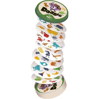 Zygomatic Dobble Dinosaurusspel - Observatie- en snelheidsspel - Vanaf 4 jaar - 2 tot 8 spelers - 15 min - Familiebestseller