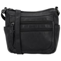 Hide & Stitches paint rock cross body bag-Black - thumbnail