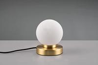 Trio TafellampjePrinz Ii goud met wit glas - R54011008 - thumbnail