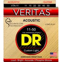 DR Strings VTA-11 Veritas Custom Light 11-50 westerngitaarsnaren - thumbnail
