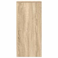 Dressoir 29,5x34x76 cm bewerkt hout sonoma eikenkleurig - thumbnail