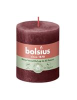 Bolsius Stompkaars 8cm Velvet Rood - thumbnail
