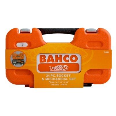Bahco 3/8 bahco doppenset + 1/4 bits | S330