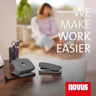 Novus Office B 2 COLOR ID 2.0 020-1956 Nietmachine Grijs Nietcapaciteit: 25 vel (80 g/m²) Novus Office B 2 COLOR ID 2.0 020-1956 Nietmachine Grijs Nietcapaciteit: 25 vel (80 g/m²)
