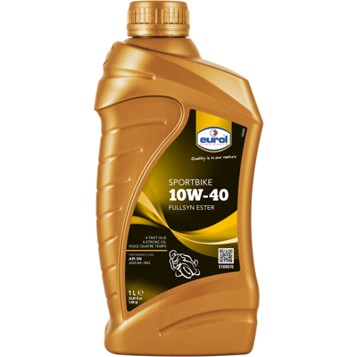 Eurol volsynthetische motorolie sportbike 10w-40 voor 4-takt motorfietsen