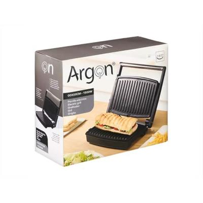 Contactgrillstand Argon Y-8823 Zwart 1500 W