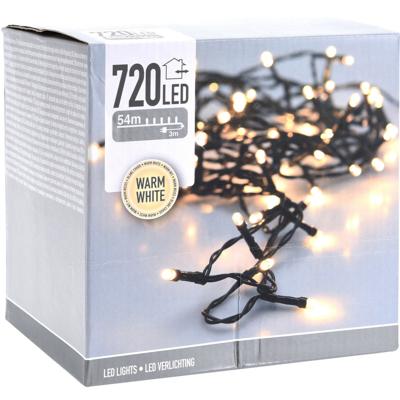 S.I.A. Kerstverlichting 54M 720 LED Lampjes IP44 S.I.A. Kerstverlichting 54M 720 LED Lampjes IP44