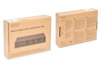 Digitus DA-70257 USB 3.0-hub 4 poorten Zwart - thumbnail