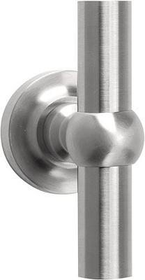 Formani FERROVIA FV22V voordeurknop vast op rozet - mat RVS