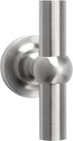 Formani FERROVIA FV22V voordeurknop vast op rozet - mat RVS - thumbnail