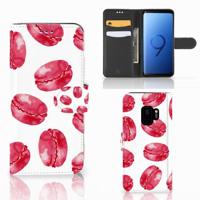 Samsung Galaxy S9 | Book Cover | Pink Macarons - thumbnail