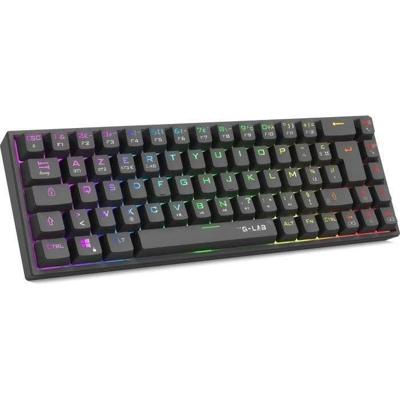 Tastiera da gioco a tripla modalità - The G-Lab - KEYZ TITAN - Meccanica (interruttore rosso) - Wireless - RGB