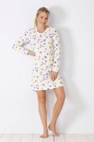Gebroken wit dames nachthemd Hajo - thumbnail