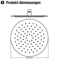 Cornat Douchekop Slim Neo Rond Ch - TECBW3405 - thumbnail