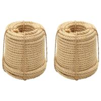 Touw 2 st 12 mm 250 m sisal - thumbnail