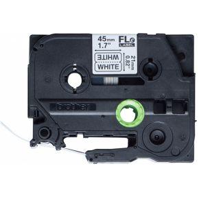 Brother FLe-2511 Labeltape gelamineerde kabeletiketten Tapekleur: Wit Tekstkleur: Zwart