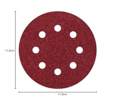 Wolfcraft Hechtschuurschijven | K40 | Geperforeerd | Ø115mm | 5 stuks - 2269000 Wolfcraft Hechtschuurschijven | K40 | Geperforeerd | Ø115mm | 5 stuks - 2269000