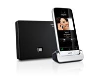 Gigaset SL910 telefoon - draadloze telefoon/handset - met kleurendisplay/design telefoon/draadloze telefoon - handsfree bellen - zwart - thumbnail