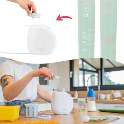 Flessenwarmer EASY+ BADABULLE wit Flessenwarmer EASY+ BADABULLE wit