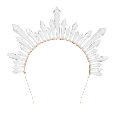 Metalen Diadeem Halo kroon Saphira