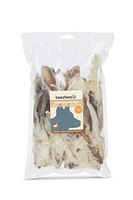 Beeztees Konijnenoren met Haar hondensnack 200 gram