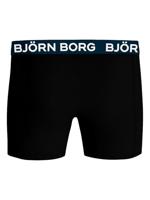 7-pack heren boxershort - Cotton stretch core - M - Zwart - Onderbroek heren - Ondergoed heren - thumbnail