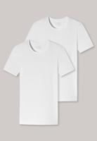 2-Pack heren T-Shirts - 95/5 - Biologisch katoen - Mannen ondershirt korte mouwen - Ronde hals - thumbnail