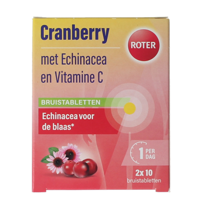 Roter Cranberry Bruistabletten