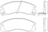 Remblokken set 2136301 - thumbnail