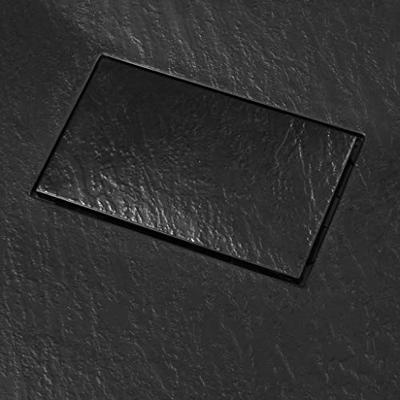 Douchebak 100x70 cm SMC zwart Douchebak 100x70 cm SMC zwart