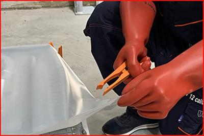 Kunststof klem met isolatie, groot, 165 mm KS Tools 117.0161