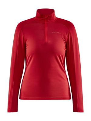 Craft 1909497 Core Gain Midlayer Wmn - Bright Red - XS Craft 1909497 Core Gain Midlayer Wmn - Bright Red - XS
