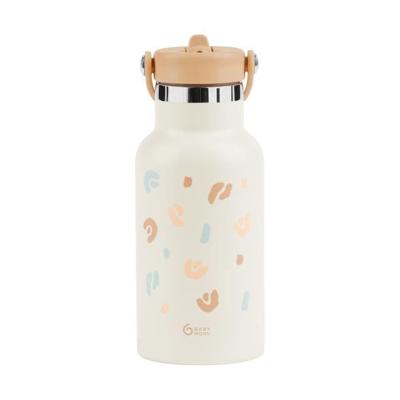 Roestvrijstalen fles Little Explorer beige