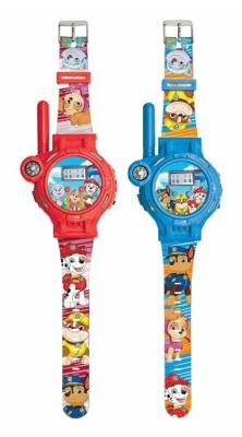 Paw Patrol digitaal horloge met walkietalkiefunctie, bereik tot 200 meter