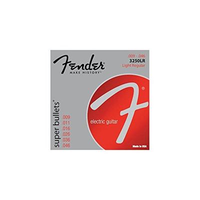 Fender 3250LR Super Bullets snarenset light regular