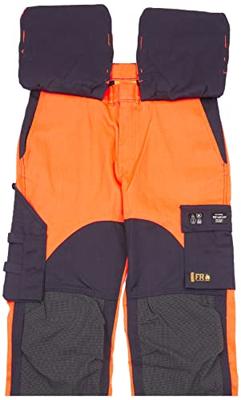 Blåkläder Multinorm inherent werkbroek 15891513 | High Vis Oranje/Marineblauw | Maat 56 - 7330509721025